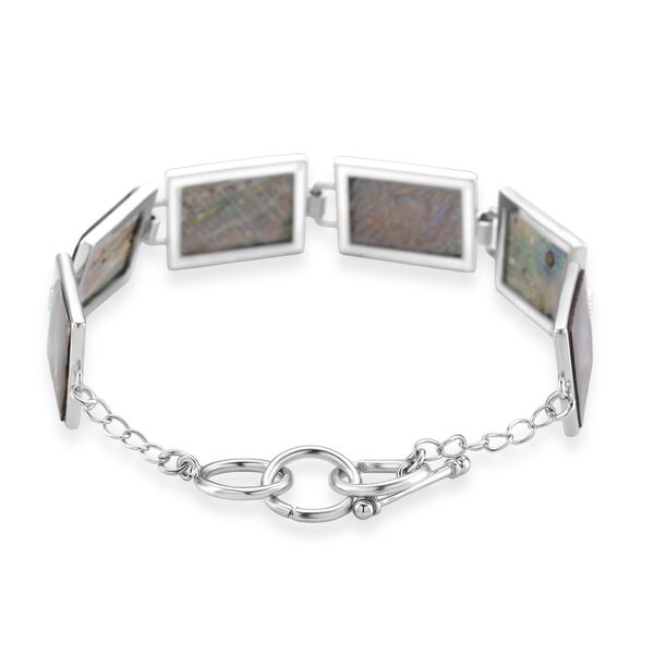 Abalone Muschel Armband ca. 19 cm mit 2.5 cm extender, Reine Legierung image number 4