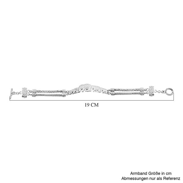 925 Silber Armband ca. 19 cm ca. 19,84g image number 5