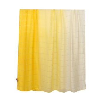 LA MAREY - Schal aus 100% reiner Maulbeerseide, Wei&szlig;-Gelb