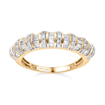 LUXORO SGL zertifizierter I1 Diamant-Ring in 585 Gelbgold - 1 ct.