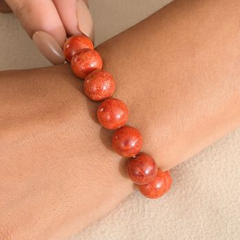 Schwamm Koralle Armband Flexibel cm ca. 165,00 ct.