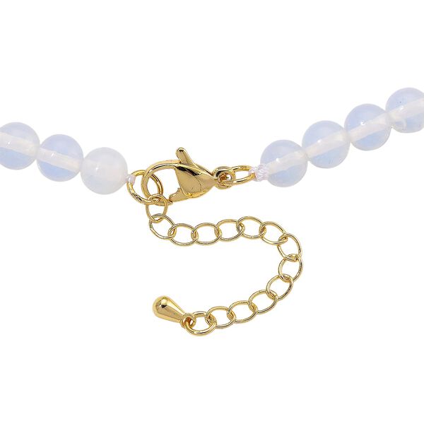 Opalite Halskette Flexibles Reine Legierung gelb vergoldet ca. 110.00 ct image number 4