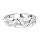 925 Silber Ring (Größe 19.00) ca. 2,00g