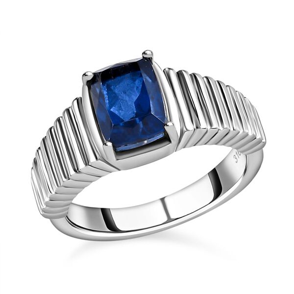 Ceylon Farbe Quarz Ring und Anh&auml;nger Schmuckset, Edelstahl ca. 3.37 ct image number 4