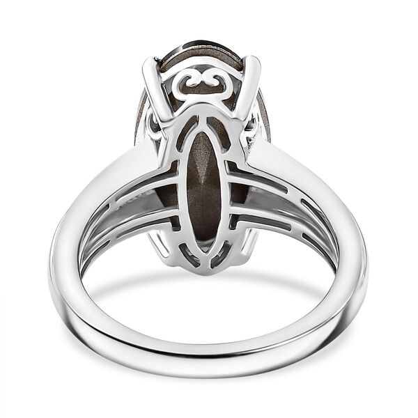 J Francis gefertigt mit SWAROVSKI- Montana Swarovski Kristall Ring image number 6