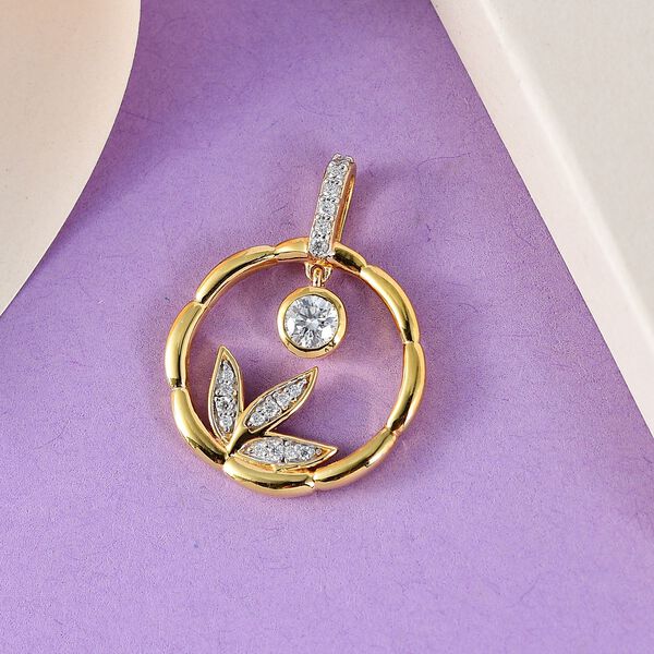 Moissanit Anhänger - 0,41 ct. image number 7