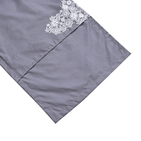 Bettw&auml;sche-Set 6tlg. &ndash; Floraler Schmetterling, grau image number 8