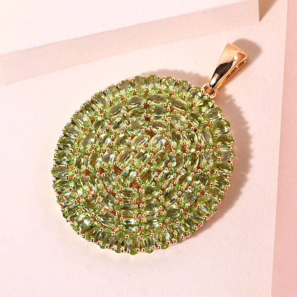 Natürlicher Peridot-Anhänger - 20,74 ct. image number 3