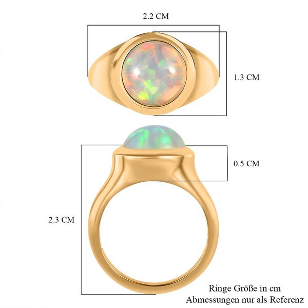 Natürlicher, äthiopischer Welo Opal-Ring - 2,47 ct. image number 5
