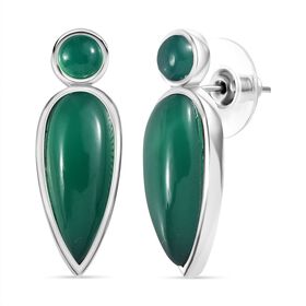 Verde Onyx Ohrringe - 13,40 ct.