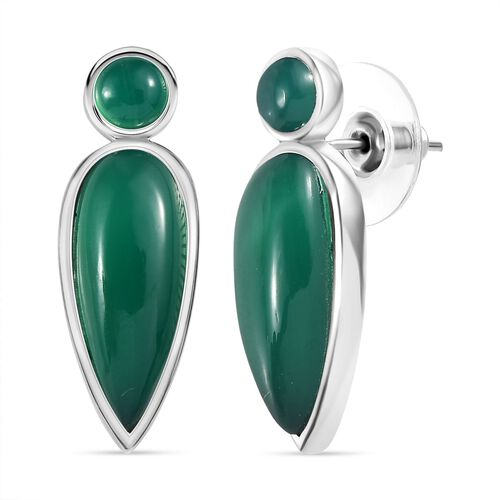 Verde Onyx Ohrringe - 13,40 ct. image number 0