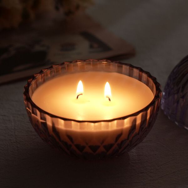 The 5th Season: Premium-Kollektion: Duftkerze im Glas, 20h Brenndauer, Rose image number 9