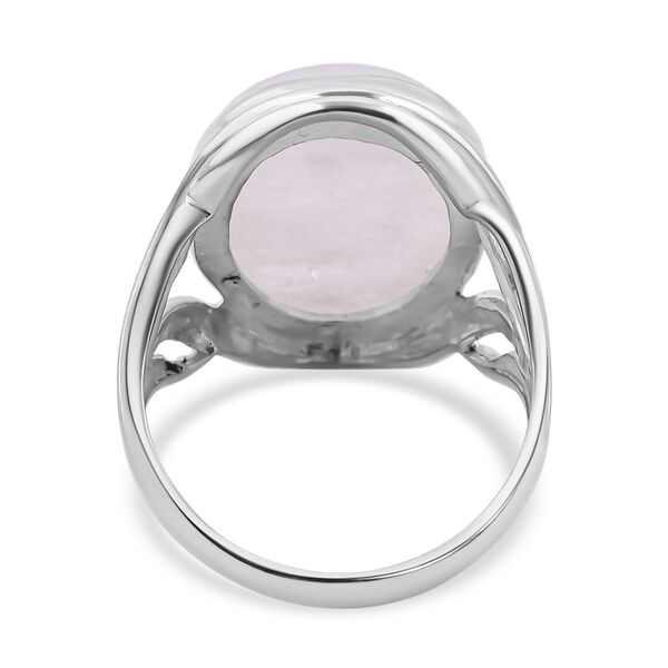 Royal Bali Kollektion- Regenbogen Mondstein Ring - 21,21 ct. image number 4