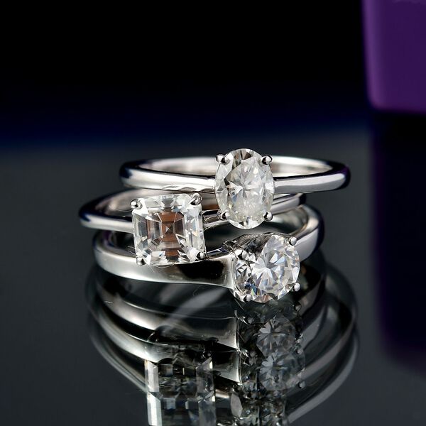 D&rsquo;Joy Moissanit Ringe - 2,65 ct. image number 2