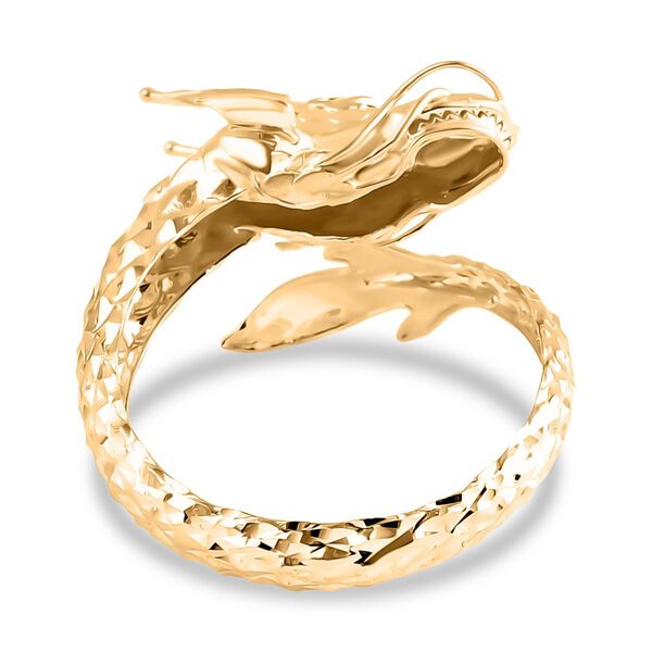 Royal Bali Kollektion- Drachen Ring in 375 Gold image number 4