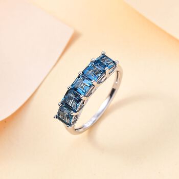 AA London Blautopas Ring - 2,08 ct.