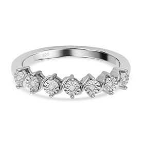 Weißer Diamant-Ring