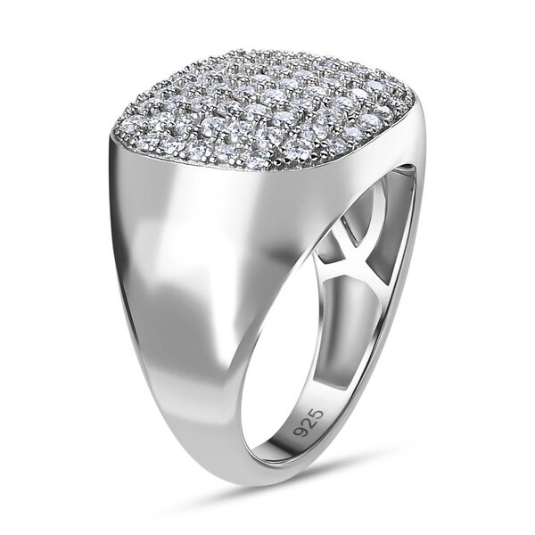 Moissanit Siegelring - 0,93 ct. image number 6