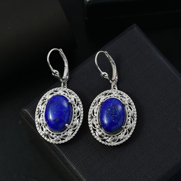 Lapislazuli Ohrringe- 14,36 ct. image number 2