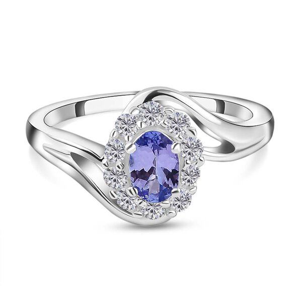 Crown of light Tansanit und Zirkon Ring- 0,89 ct. image number 0