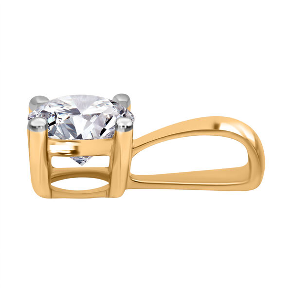 LUXURIANT IGI zertifizierter SI-GH Labor Diamant Solitär Anhänger - 0,50 ct. image number 4