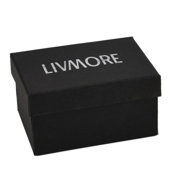LIVMORE Schwanf&ouml;rmige Schmuckbox aus Metall und Kristalloptik, 9,5x5x5,5cm, Blau image number 6