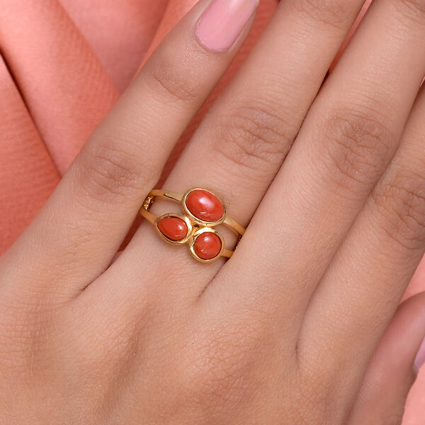 Koralle-Ring - 2,02 ct. image number 3