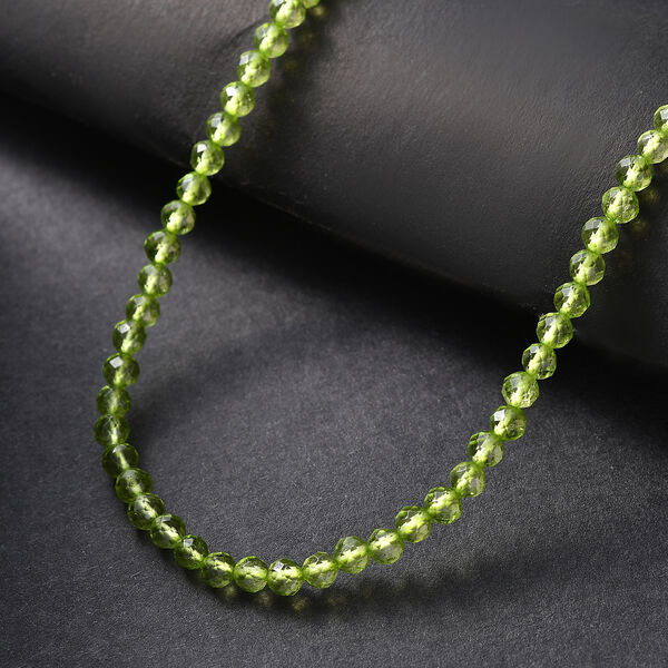 EVER TRUE Peridot Halskette ca. 45 cm 316L Edelstahl ca. 38.00 ct image number 1