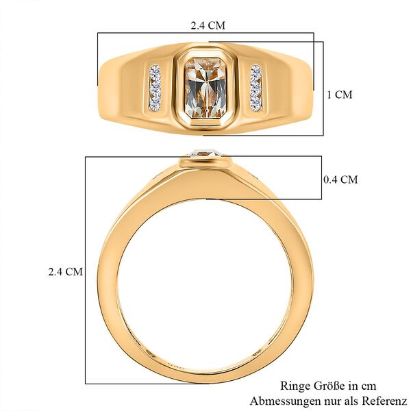 Triphan und Zirkon Ring - 0,92 ct. image number 6