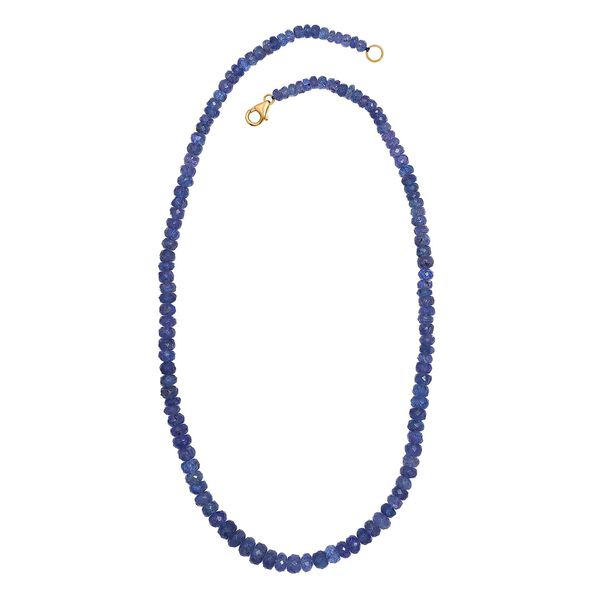 AAA Tansanit Halskette, 45cm - 134,23 ct. image number 7