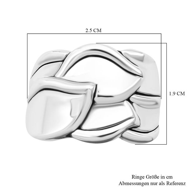 925 Silber Ring (Gr&ouml;&szlig;e 17.00) ca. 5,20g image number 5