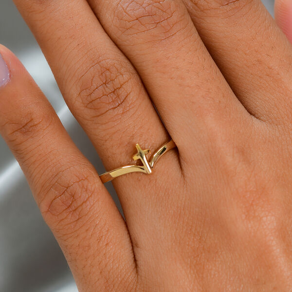 Ring 925 Silber vergoldet image number 3