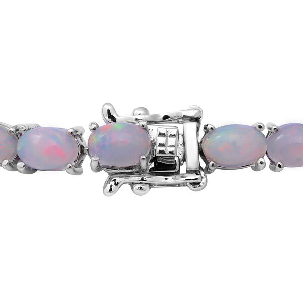 Nat&uuml;rlicher &Auml;thiopischer Opal Armband ca. 19 cm lange 925 Silber ca. 8,42 ct image number 2
