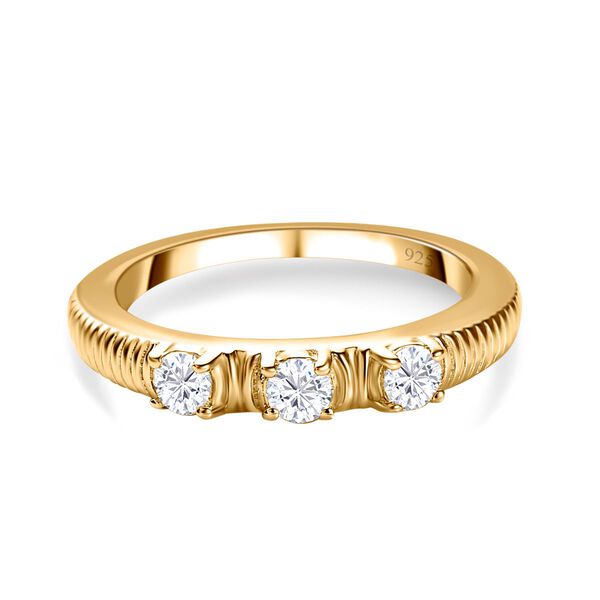 Moissanit Ring - 0,32 ct.