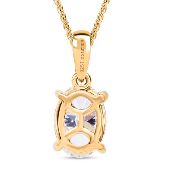 Lab Grown Diamant SI-GH Schmuckset ca. 50 cm 925 Silber 750 Gelbgold Vermeil ca. 1.00 ct image number 3