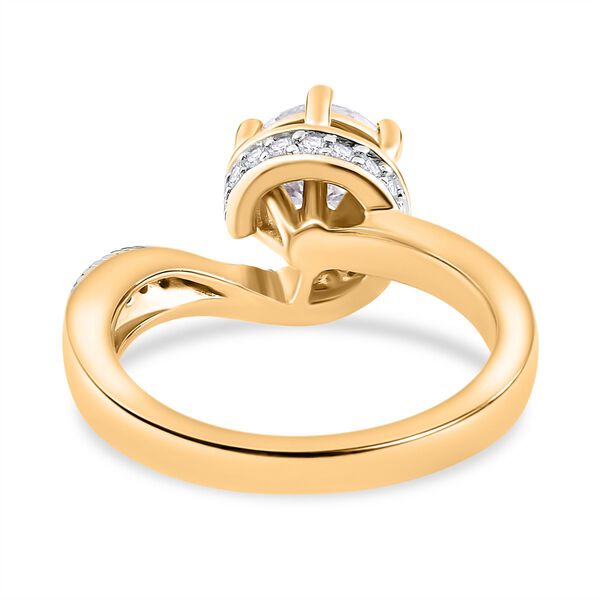 Moissanit Ring, ca. 1,51 ct. image number 6