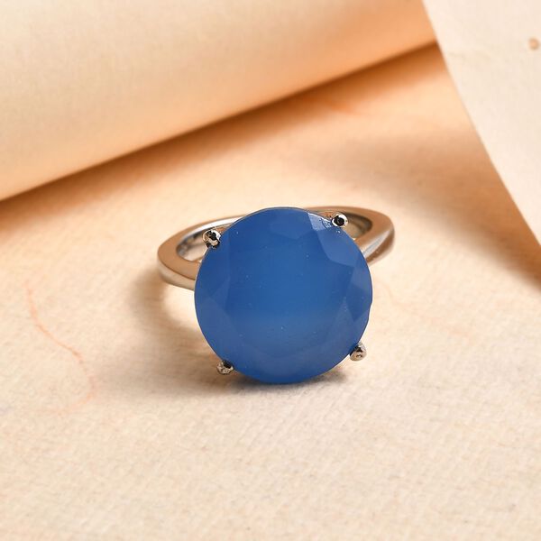 Blauer Onyx Ring - 7,67 ct. image number 1