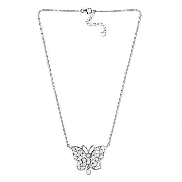 Polki Diamant Halskette, 50cm - 2 ct. image number 4