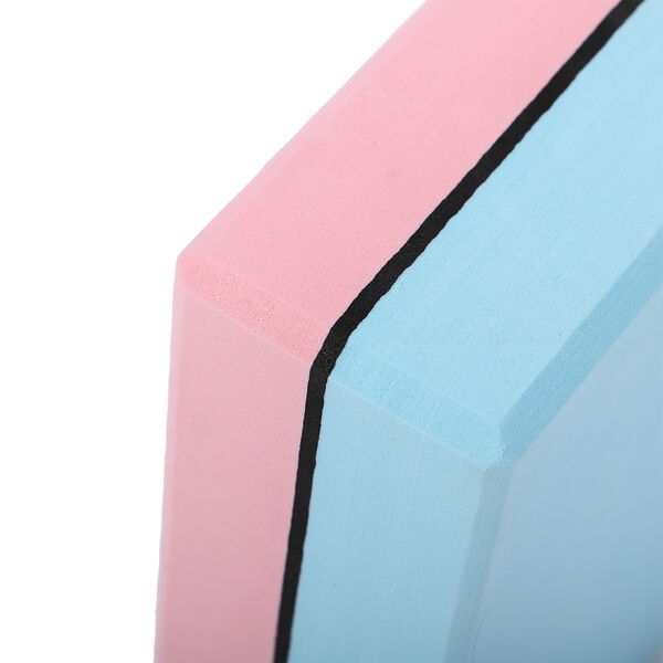 Yoga Block aus Eva-Schaum, Rosa-Blau image number 6