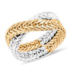 Royal Bali - 925 Silber Ring, bicolor, (Gr&ouml;&szlig;e 17.00) ca. 10,31g