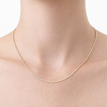 Italienische Schlangen Pyramidenform Design Halskette, 925 Silber vergoldet und platiniert, bicolor, ca. 43 cm + 5 cm Extender, ca. 4,53g