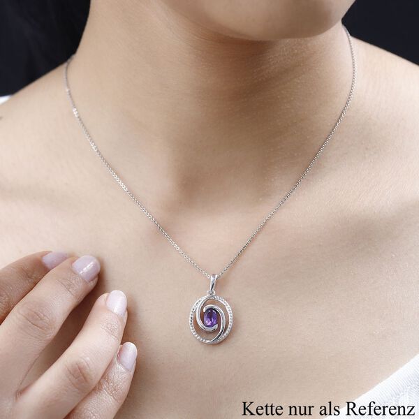 AA Marokkanischer Amethyst Anh&auml;nger - 0,75 ct. image number 3