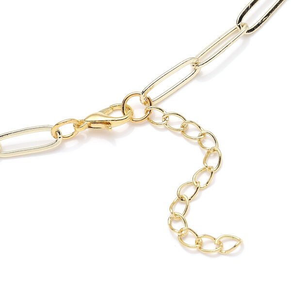 Afrikanischer Amethyst Halskette 50 cm Messing ca. 43.00 ct image number 5