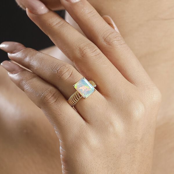 AA Nat&uuml;rlicher, &auml;thiopischer Welo Opal Ring - 2,69 ct. image number 3