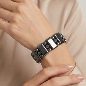 Terahertz Armband, flexibel, ca. 230.00 ct