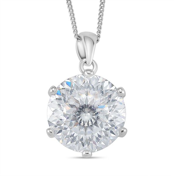 D'Joy Moissanit Anhänger mit 45cm Kette - 11,10 ct. image number 0