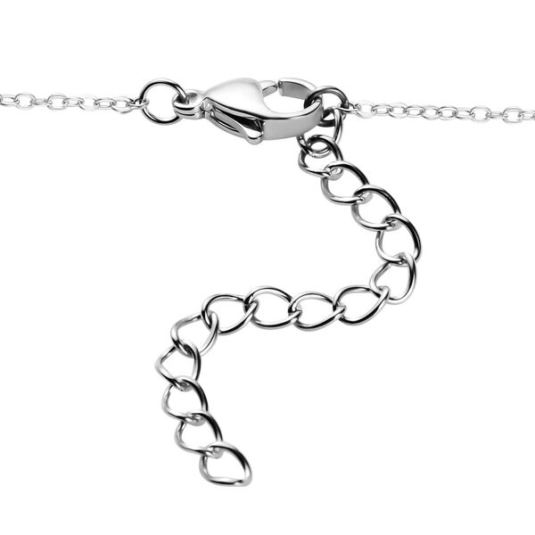 Austauschbarer Edelstein Anh&auml;nger mit Kette, ca, 50cm, ca. 0,01 ct. image number 5