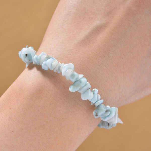 Larimar Armband Flexibel cm ca. 85.00 ct image number 2
