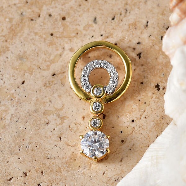 D'Joy Moissanit Anh&auml;nger - 1,04 ct.