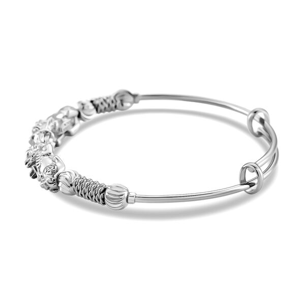 Nickelfreies Messing Armreif ca. Flexibles cm ca. 20,00g image number 4